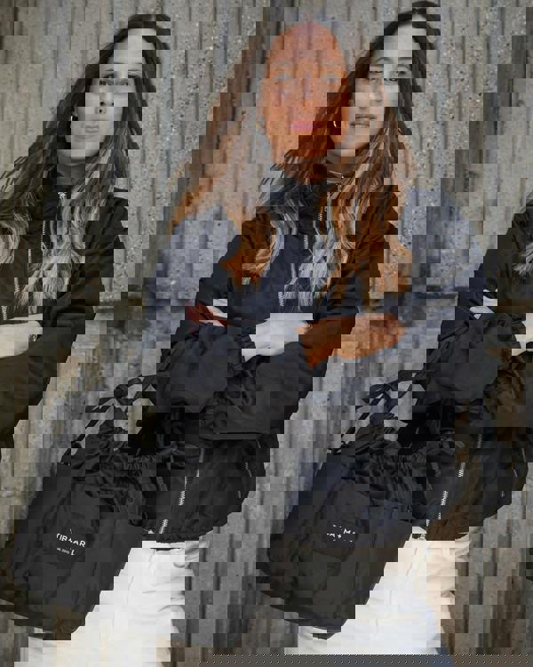 Tiba + Marl Mini Luna Drawstring Stroller Bag Black