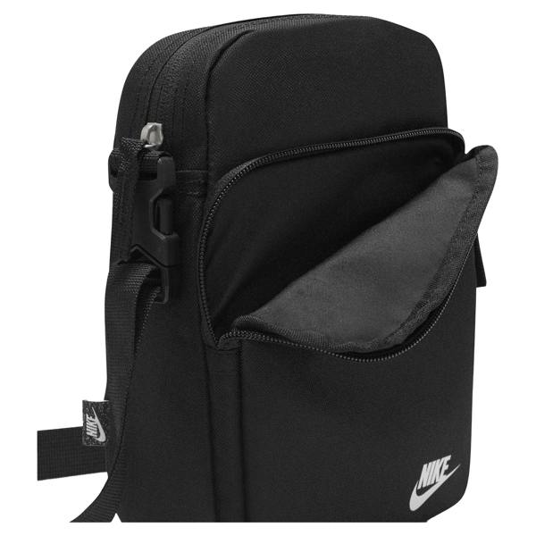 Nike Unisex Adult Heritage Woven Crossbody Bag - Black - 