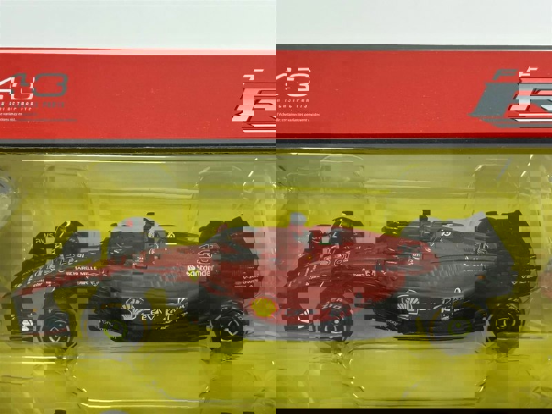 Ferrari Formula 1 Set of 7 Cars with Display Stand 1:43 Scale Bburago 36864