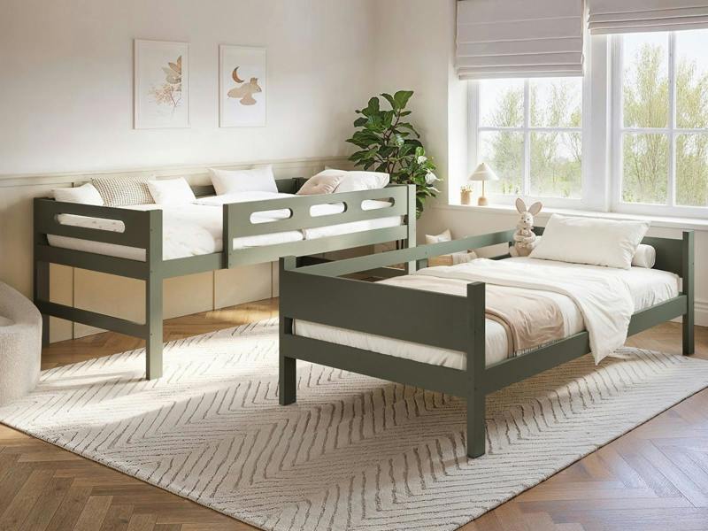 Flair Elijah Detachable Wooden Bunk Bed