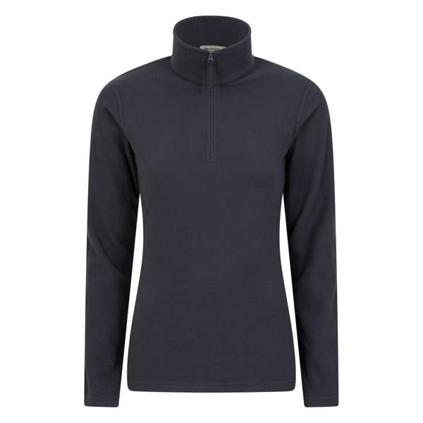 Mountain Warehouse Womens/Ladies Camber II Fleece Top - Dark Blue - 