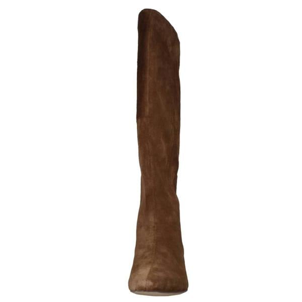 Clarks Ladies Clarks Thin Block Heeled Knee High Boots Edina Tall