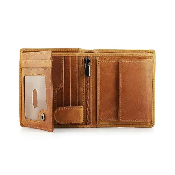 PRIMEHIDE Leather Wallet with Coin Pocket - Alexander Alperto