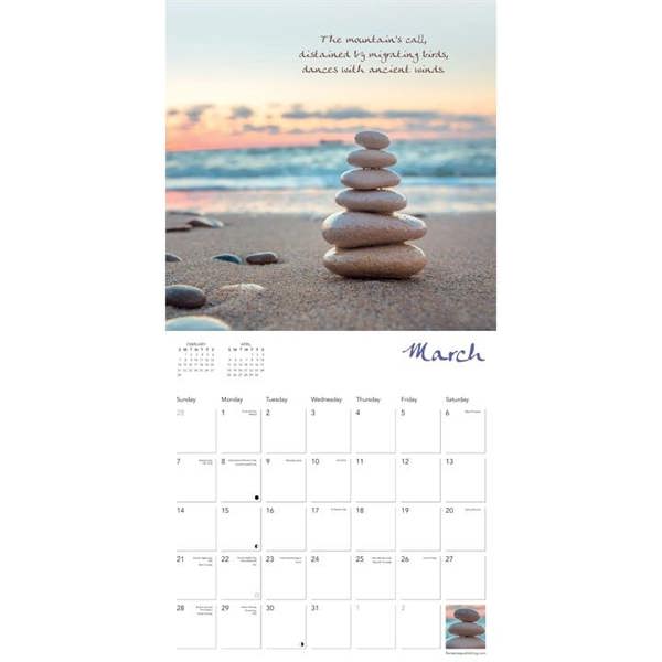 Zen Art & Poetry Calendar 2027, Wall Calendars, Month To View, Lifestyle, Gift