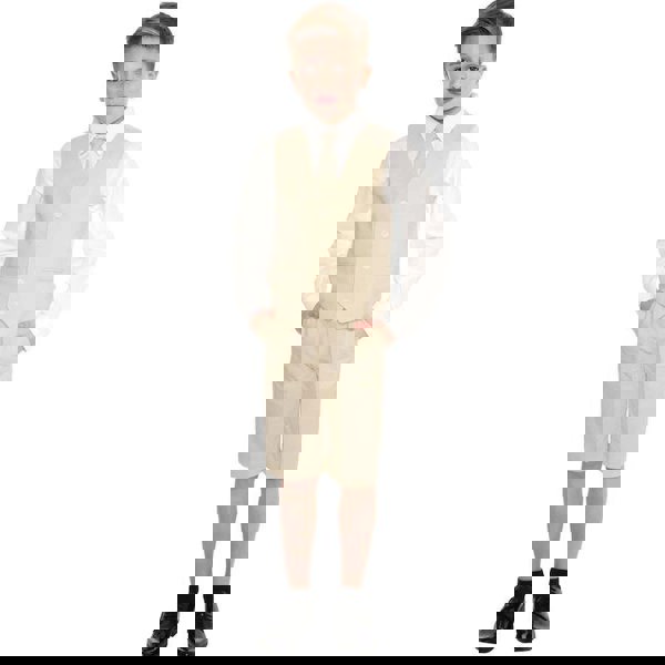 Ivory Cream Linen Theo Suit