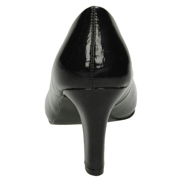 Anne Michelle Ladies Anne Michelle Patent Court Shoes