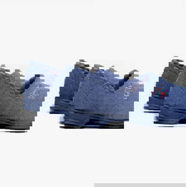 Mirak BOUQUET Womens Slippers Blueberry