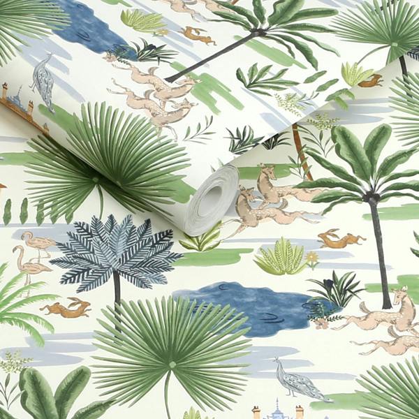 Joules Country House Garden Wallpaper