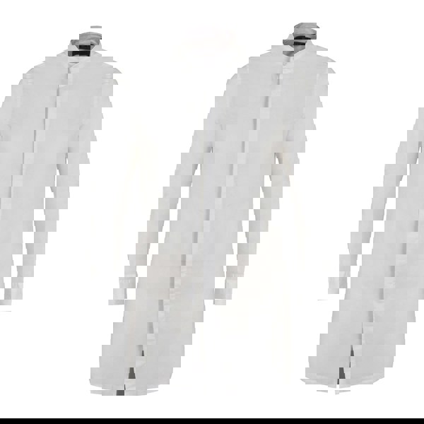 Hugo Linen Mandarin Collar Tunic Shirt