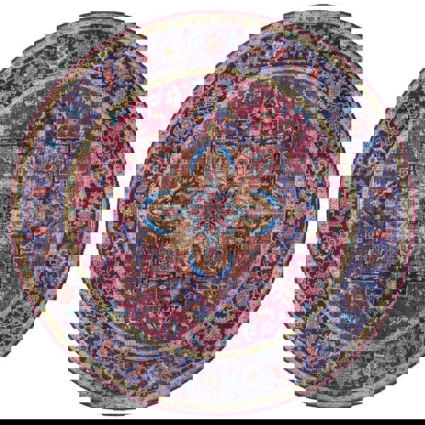 The Rugs Oriental Anthea Rug - Vintage Medallion Design