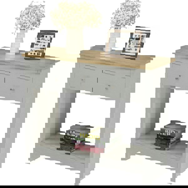 Dorel Home LOFT24 Emerald Console Table GreyOak