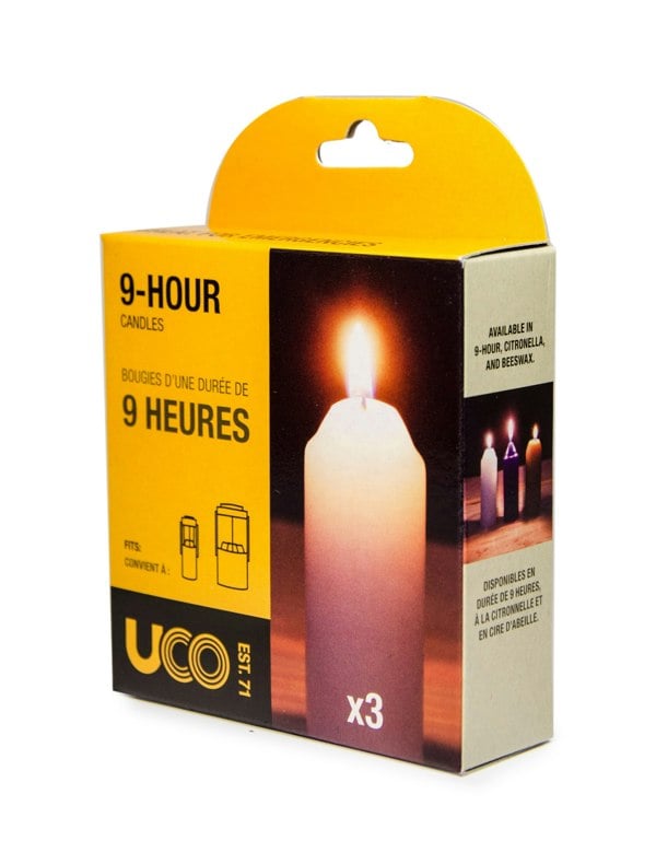 UCO 9-HOUR CANDLES - 21 PACK