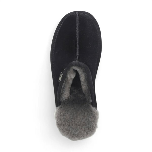 Infinity Leather Highland - Men's Genuine Sheepskin Suede Mule Slippers