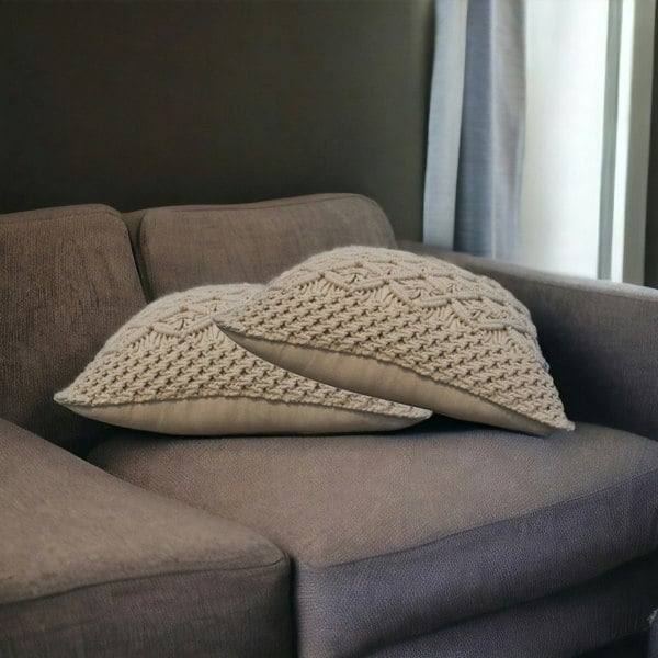 Artisan Furniture Lira Cushion Set of 2 - Cream