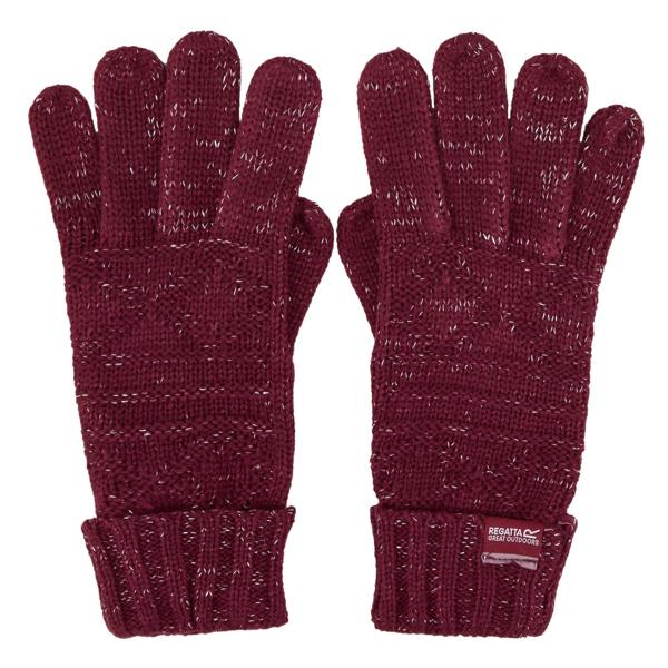 Regatta Womens/Ladies Multimix V Gloves - Rumba Red - 