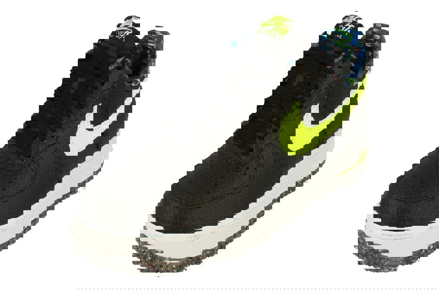 Nike Air Force 1 Mens Trainers Dm9098  DM9098 - Black Volt Blue 001 - Photo 0