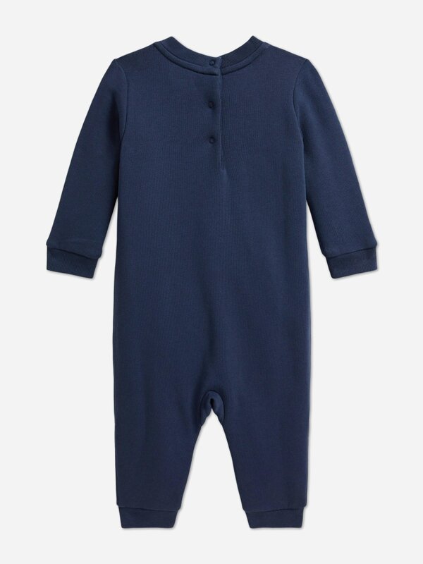Ralph Lauren Kids Ralph Lauren Baby Boys Polo Bear Romper in Navy
