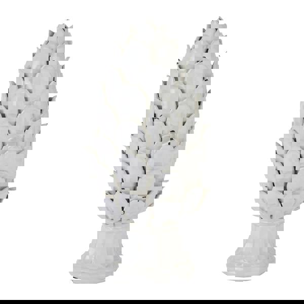 Hill Interiors Chianti Artichoke Ornament - White