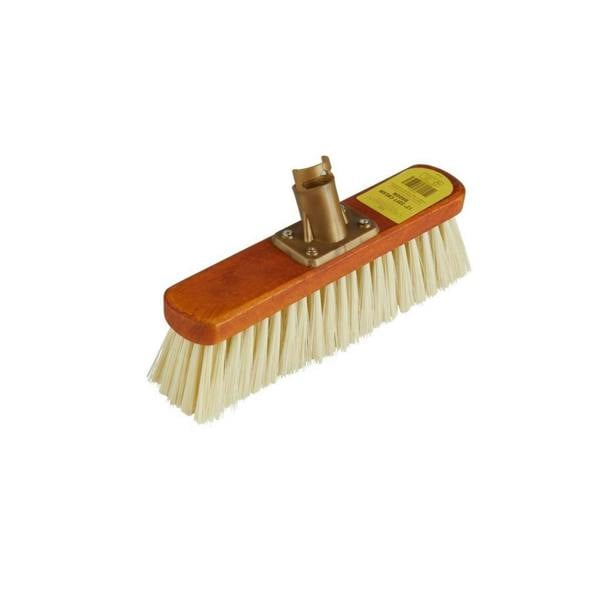 Groundsman Soft PVC Broom Head - Cream - 
