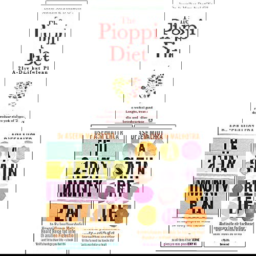 Dr Aseem Malhotra Collection 3 Books Set (The Pioppi Diet, The 21-Day Immunity Plan, A Statin-Free Life)