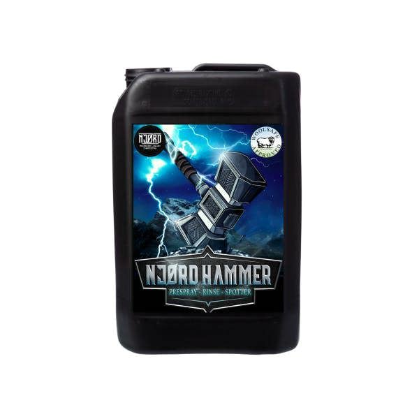 Equip2clean NJORD HAMMER Professional Alkaline Carpet & Upholstery Cleaner