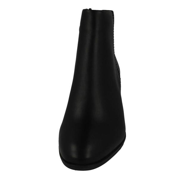 Clarks Ladies Clarks Elegant Heeled Ankle Boots Freva55 Zip