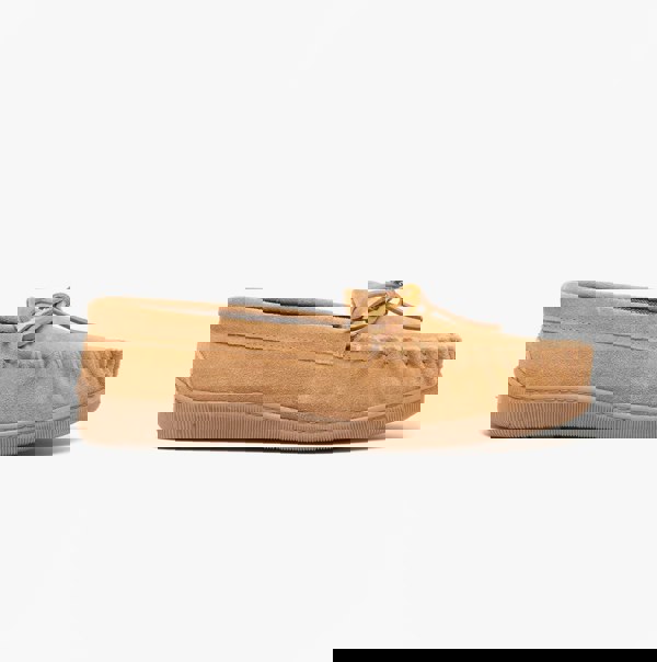 Sleepers ADIE Mens Moccasin Slippers Sand