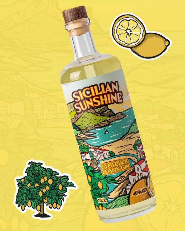 Sicilian Sunshine Gin