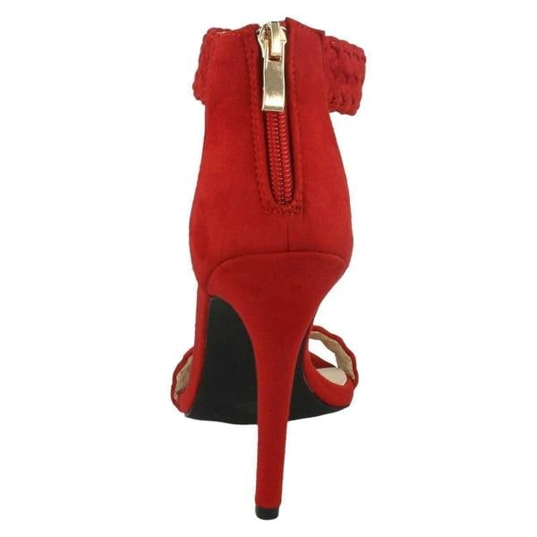 Anne Michelle Ladies Anne Michelle Braided Ankle Strap Sandals