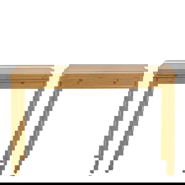Furniture To Go Southampton Extendable Rectangular dining table in Matt Oak 45/90 x 120 cm
