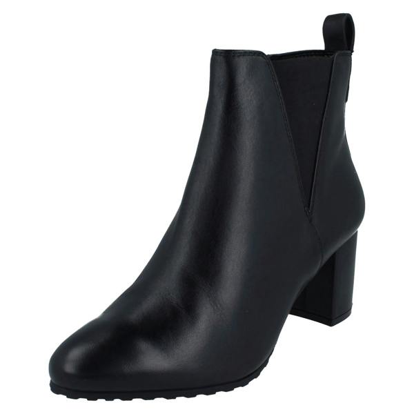 Van Dal Ladies Van Dal Ankle Boots With A Block Heel Arabella