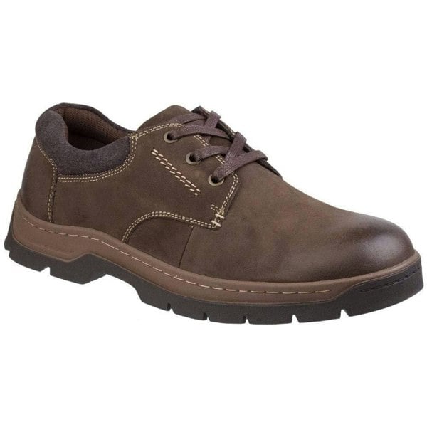 Cotswold Men Thickwood Lace Up Nubuck Leather Casual Shoe - Brown