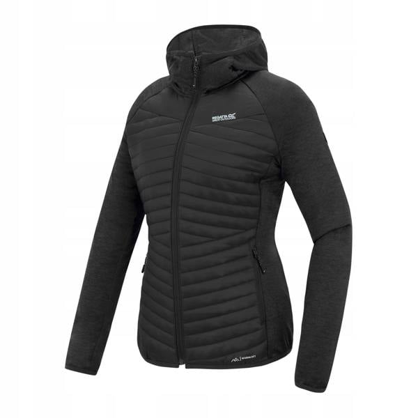 Regatta Womens Andreson Hybrid Insulated Padded Jacket - Black