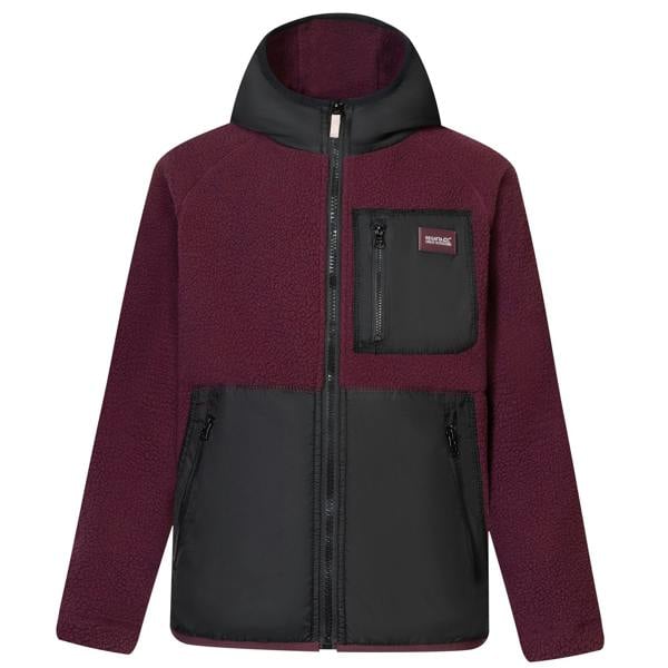 Regatta Childrens/Kids Munro Hybrid Jacket - Fig/Black - 