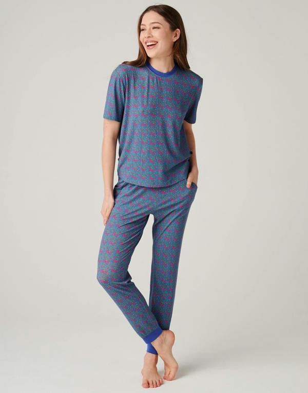 British Boxers Women's Bamboo Pyjama Set – Boom Bloom!