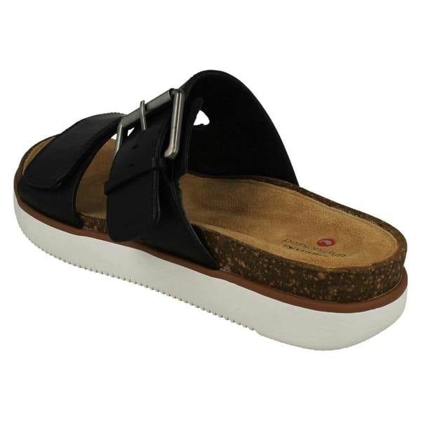 Clarks Ladies Clarks Unstructured Adjustable Mule Sandals Elayne Ease