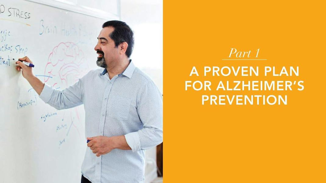 The 30-Day Alzheimer's Solution: The Definitive Food and Lifestyle Guide to Preventing Cognitive Decline  A WSJ Bestselling Neurologist-Led Cookbook