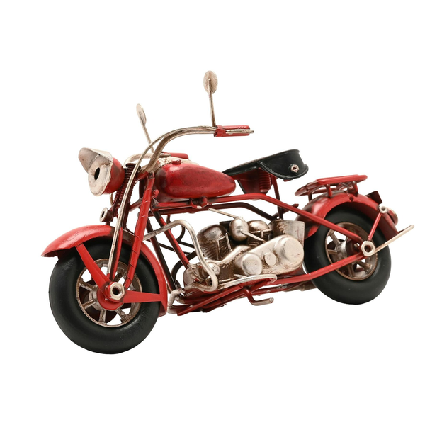 Harvey Makin Ornament - Red Motorbike