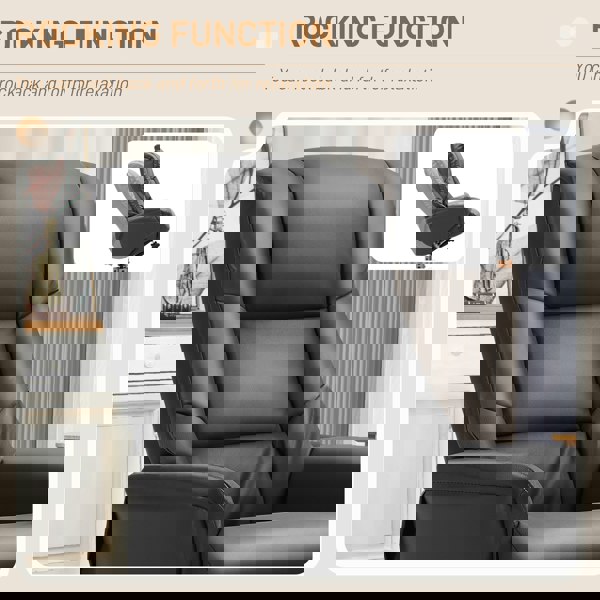 Accent Chair with Ottoman