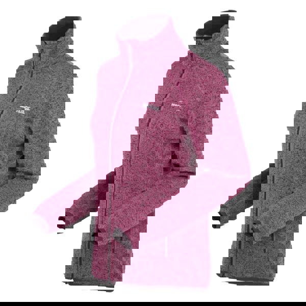 Regatta Womens/Ladies Newhill Marl Full Zip Fleece Jacket - Violet - 