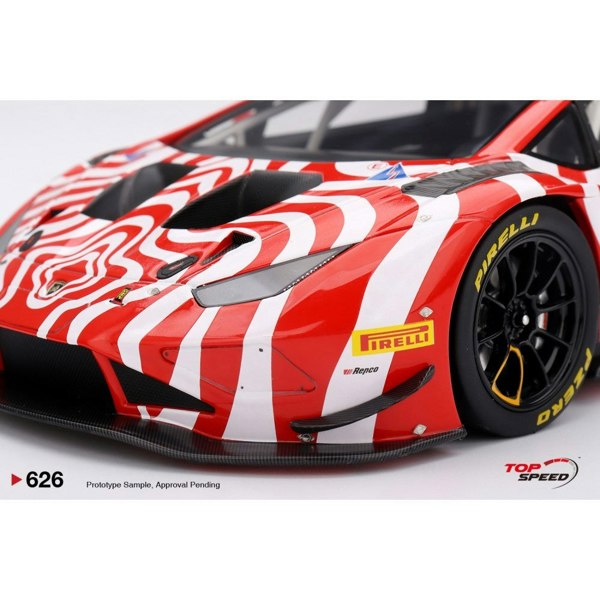 Lamborghini Huracan GT3 EVO2 No.93 Wall Racing 2024 Bathurst 12Hrs 1:18 Scale Topspeed TS0626
