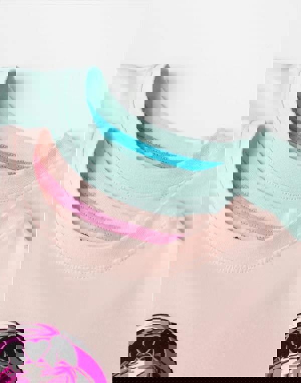 Monster High Girls Multicoloured Draculaura And Frankie Stein Multi-Pack of 2 Short Sleeve Short Leg Pyjama Set