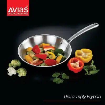 AVIAS TRIPLY FRYPAN - 22cm (1.25L)