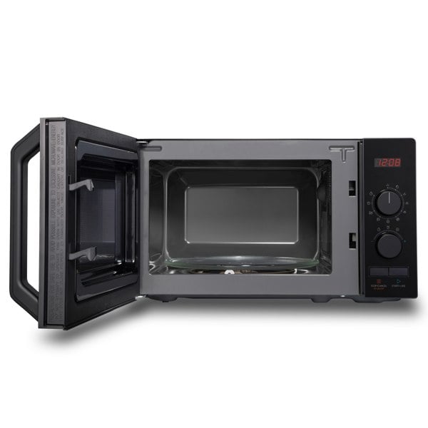 Toshiba MW2-AM20PF(BK) 20 Litre 26cm High, Freestanding Small Standard Microwave Oven - Black