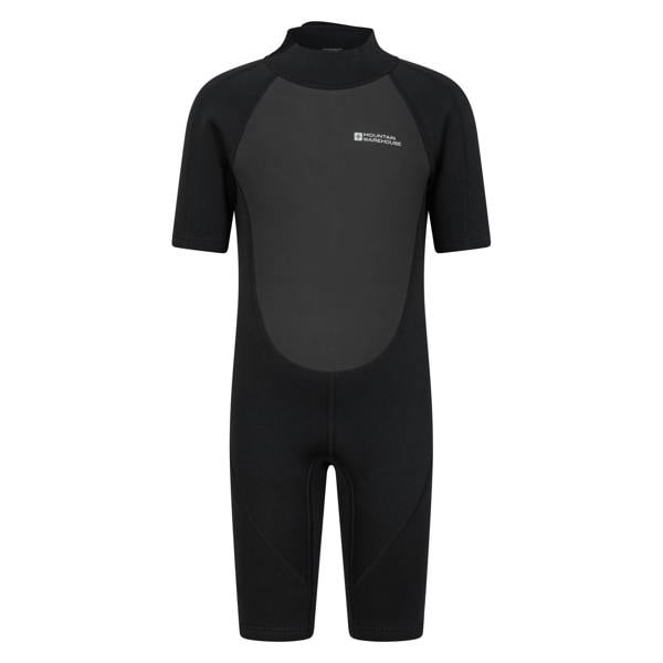 Mountain Warehouse Kids Shorty Logo Wetsuit - Black