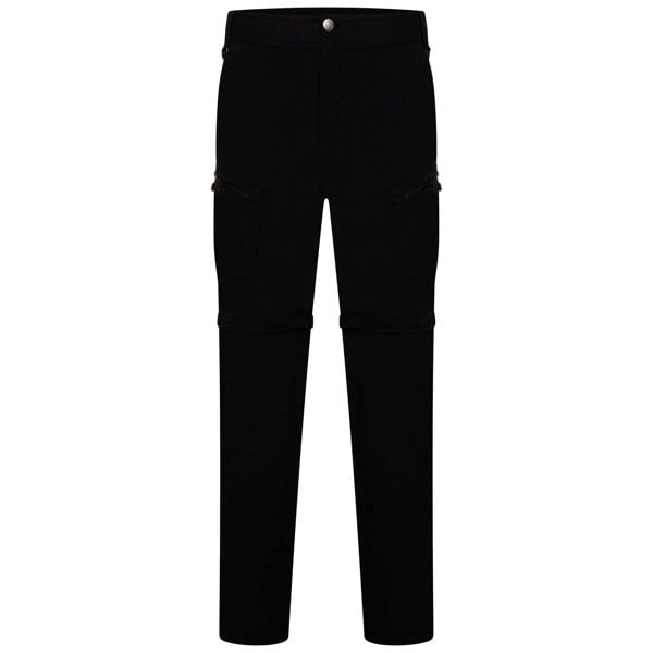 Dare 2B Mens Tuned In II Multi Pocket Zip Off Walking Trousers - Black