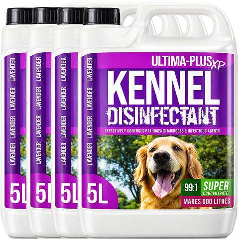 Ultima Plus XP ULTIMA-PLUS XP Kennel Kleen - Disinfectant, Cleaner, Sanitiser & Deodoriser - Concentrated Formula Kennel Cleaner 20L Lavender