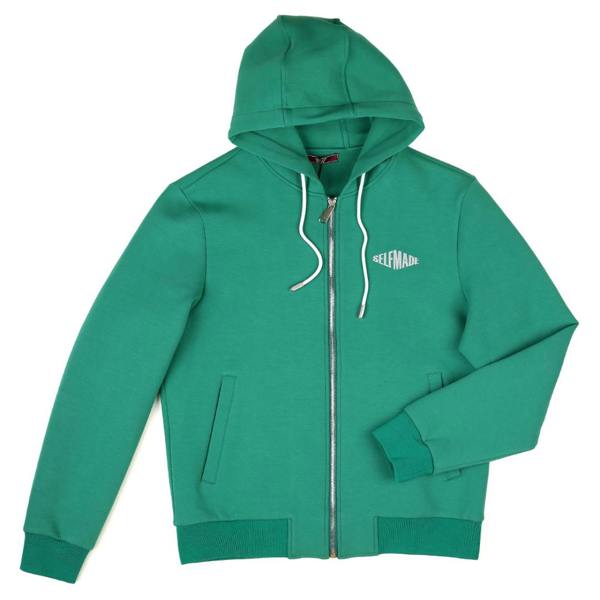 David WeJ Self Made Zip Hoodie - Green