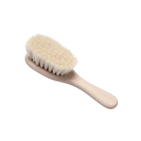 Hydréa London Natural Baby Hair Brush – FSC® Certified Beechwood with Ultra-Soft Bristle