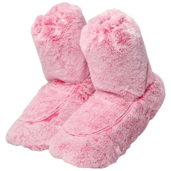 The Kind Edit Co. Utopia Super Fluffy Heatable Slippers Lavender Scented